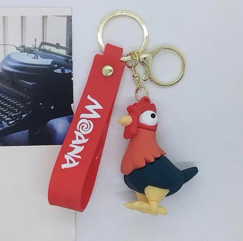 Moana  HEIHEI Silikon Anahtarlık Çanta Süsü