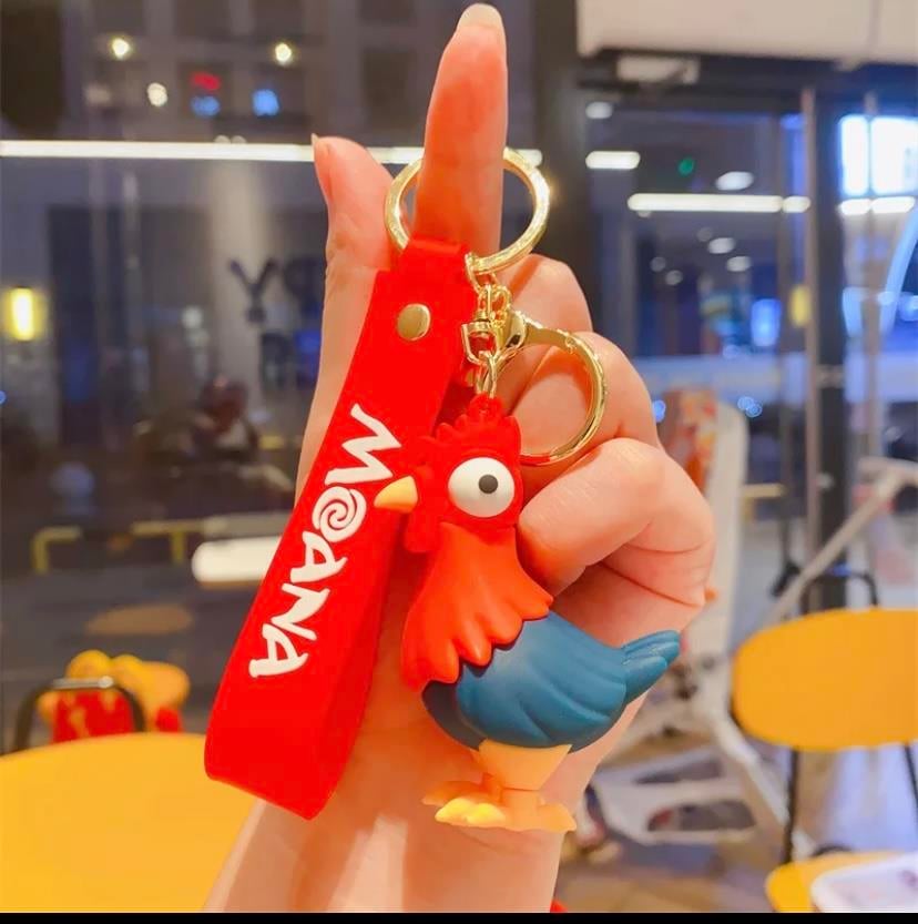 Moana  HEIHEI Silikon Anahtarlık Çanta Süsü