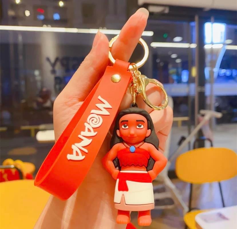 Moana Silikon Anahtarlık Çanta Süsü