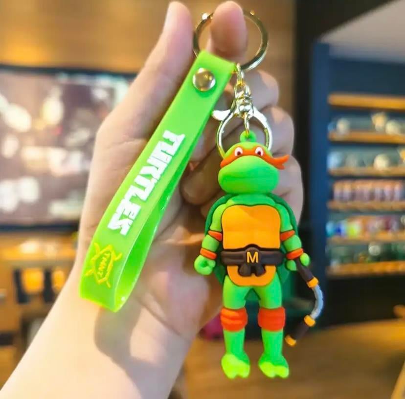 Ninja Kaplumbağalar Anahtarlık Ve Çanta Aksesuarı  MODEL 3