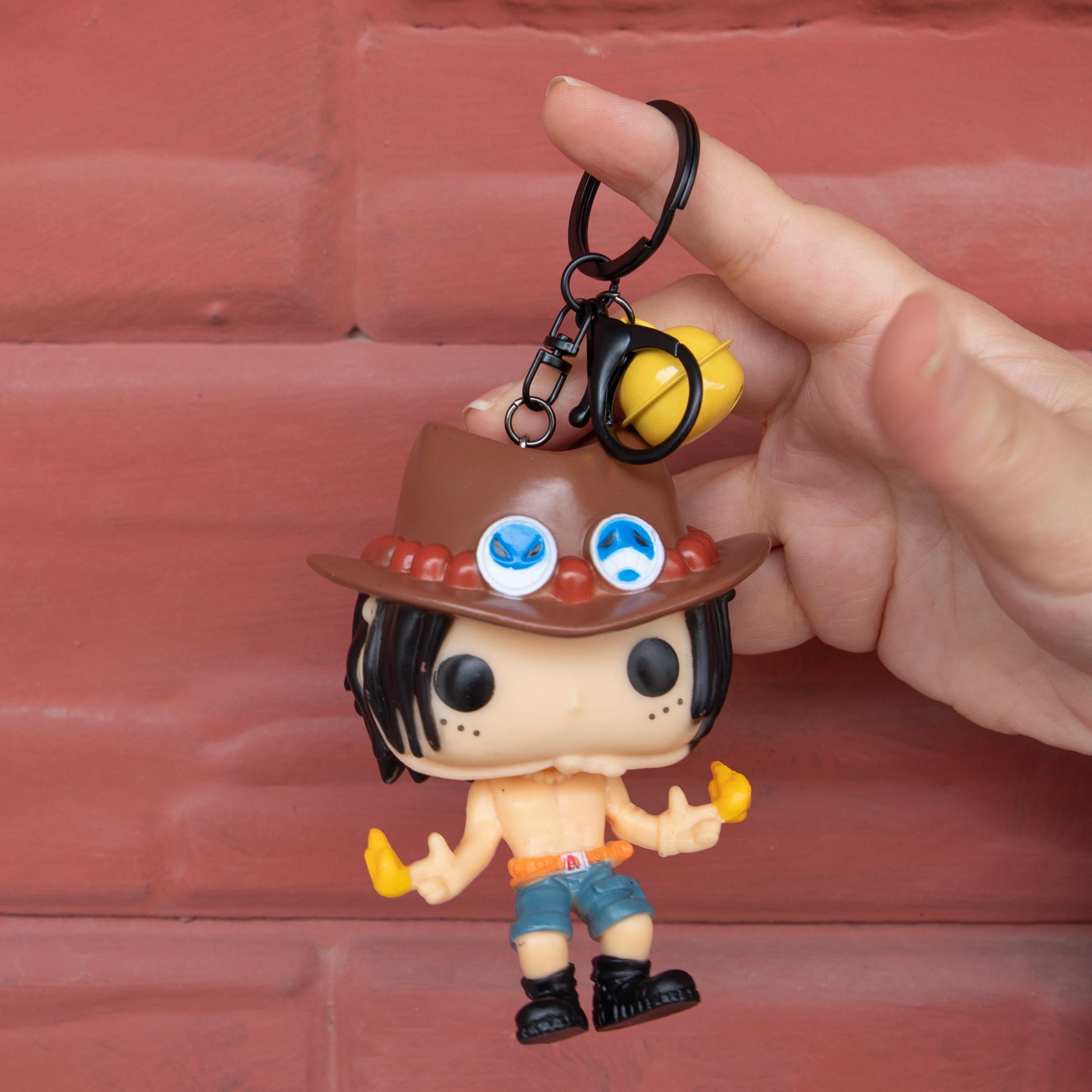 One Piece Portgas D. Ace Figür  Anahtarlık