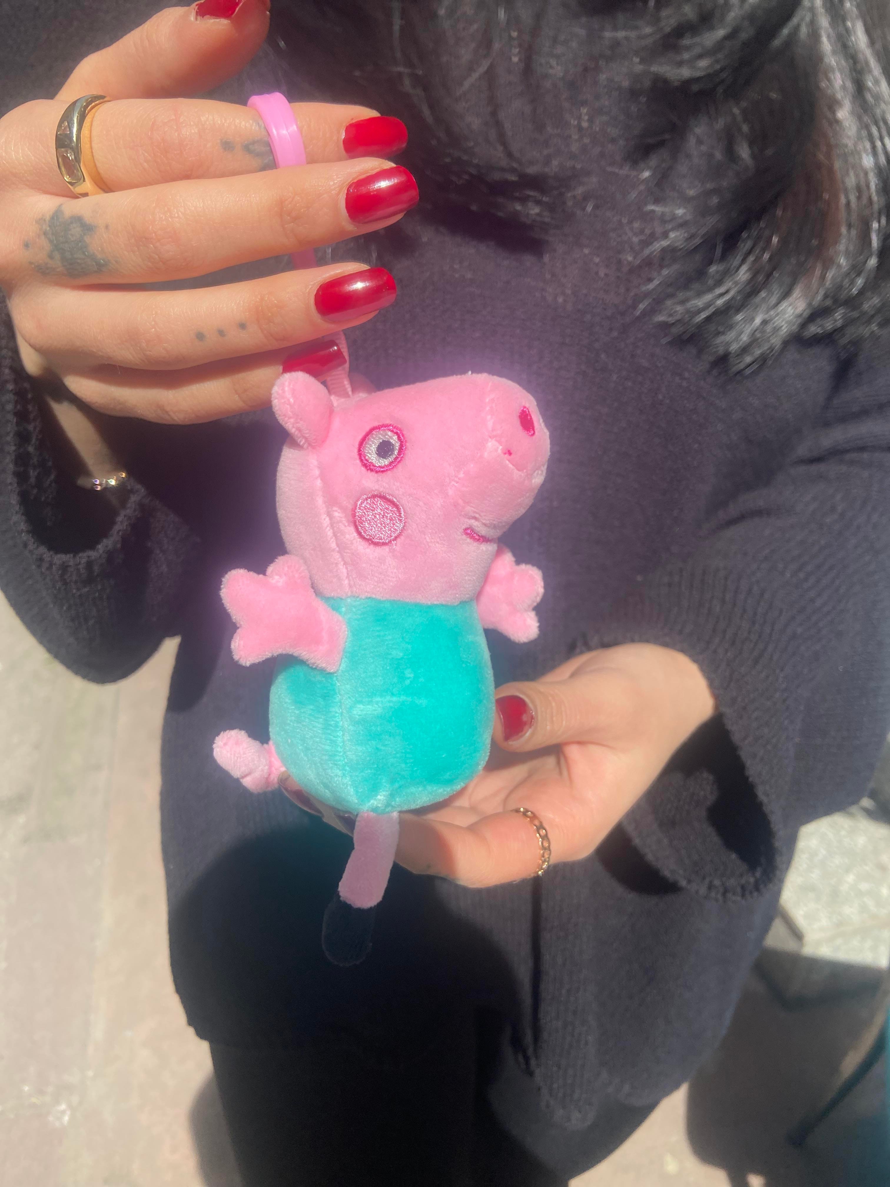 Peppa Pig Peluş Anahtarlık Çanta Süsü 1 ADET