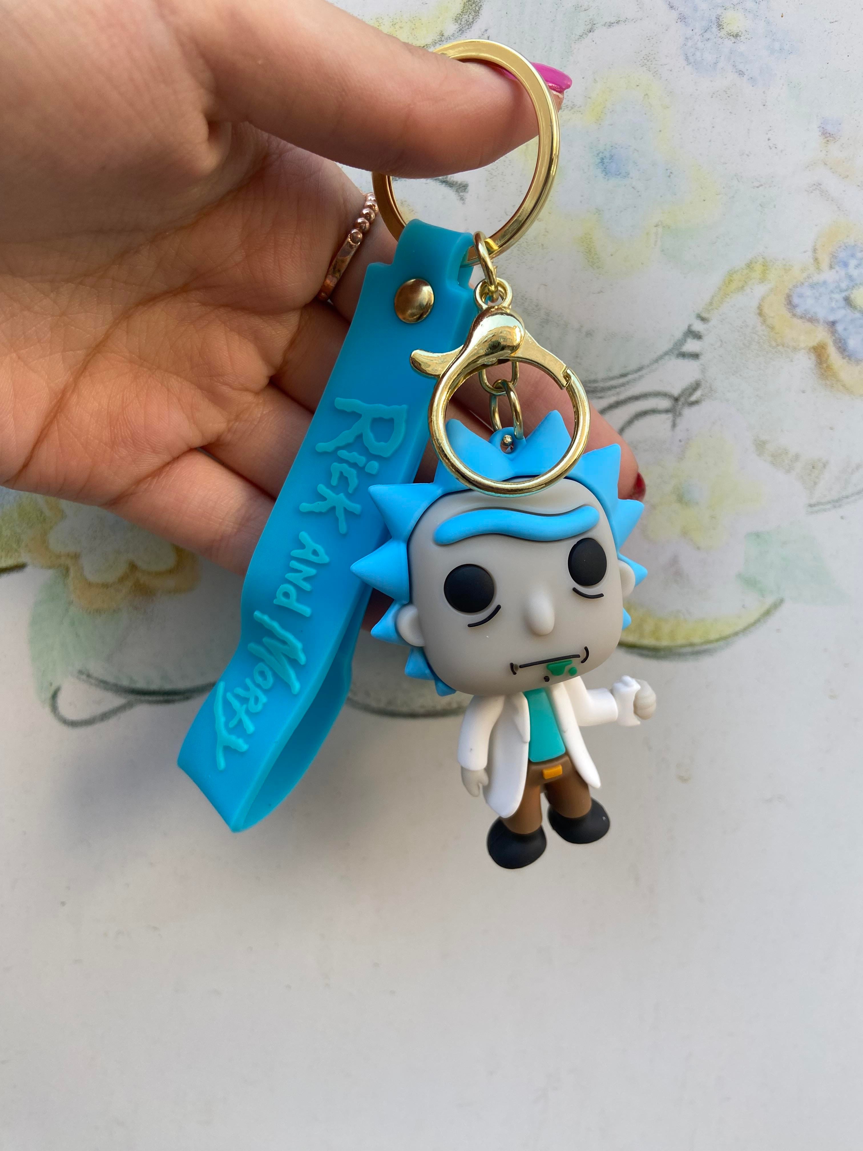 Rick And Morty Silikon Anahtarlık
