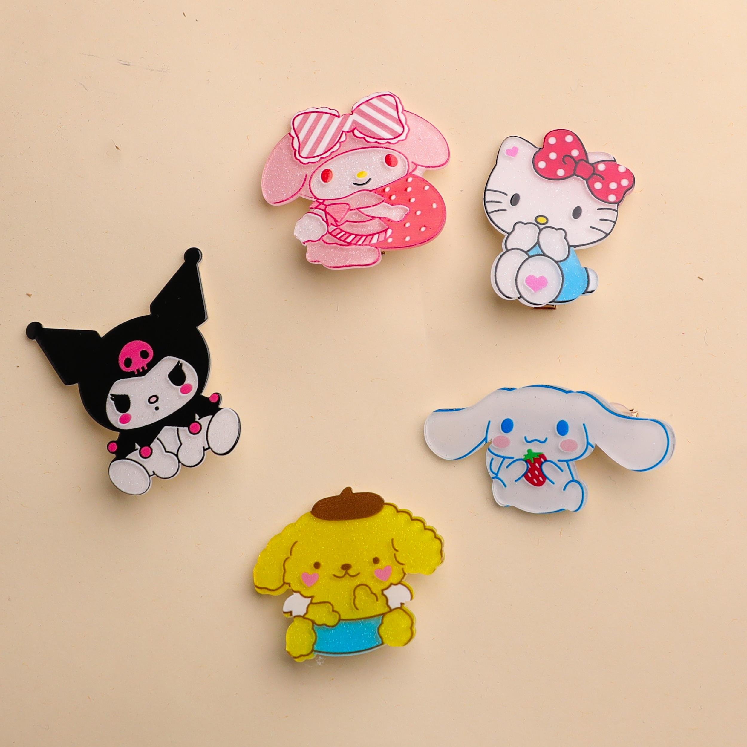 Sanrio Karakterleri Sevimli Toka Set 5 li
