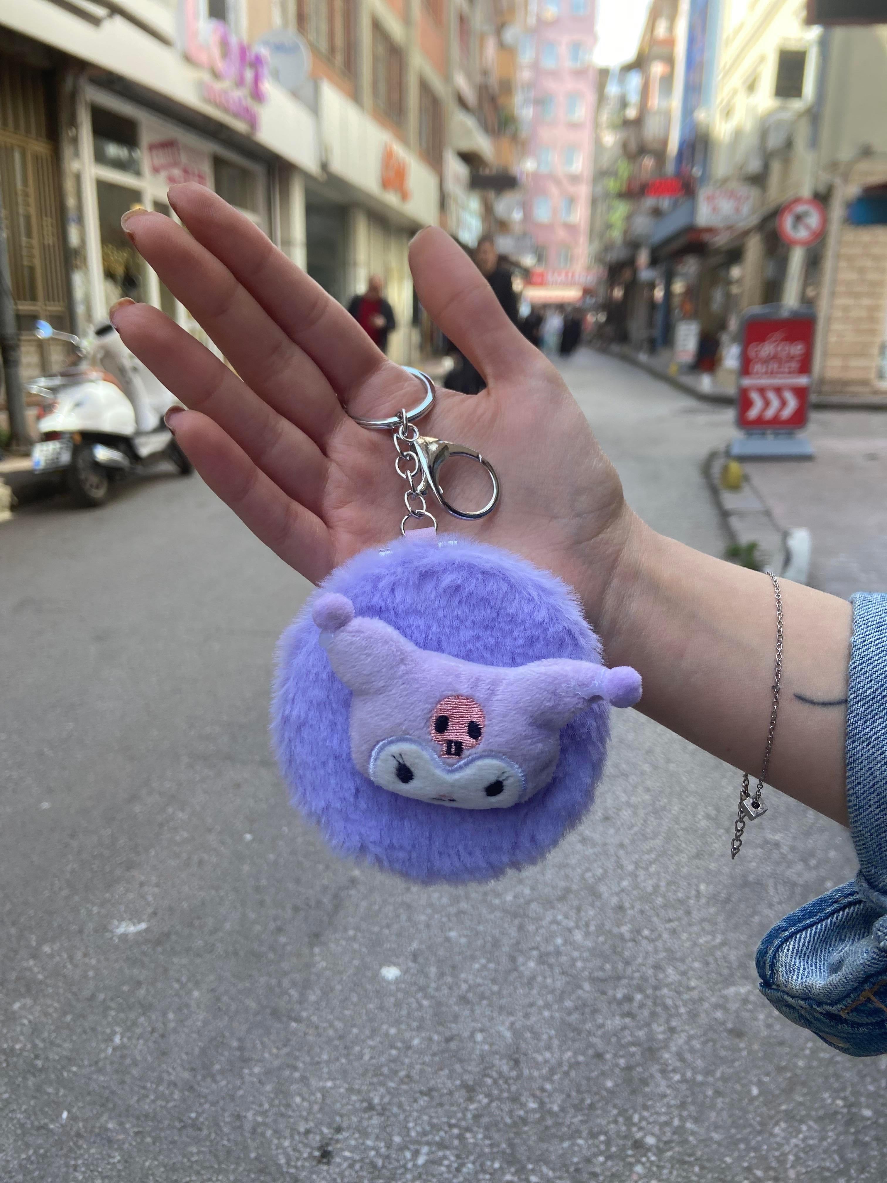 Sanrio  Koromi Peluş Aynalı Anahtarlık