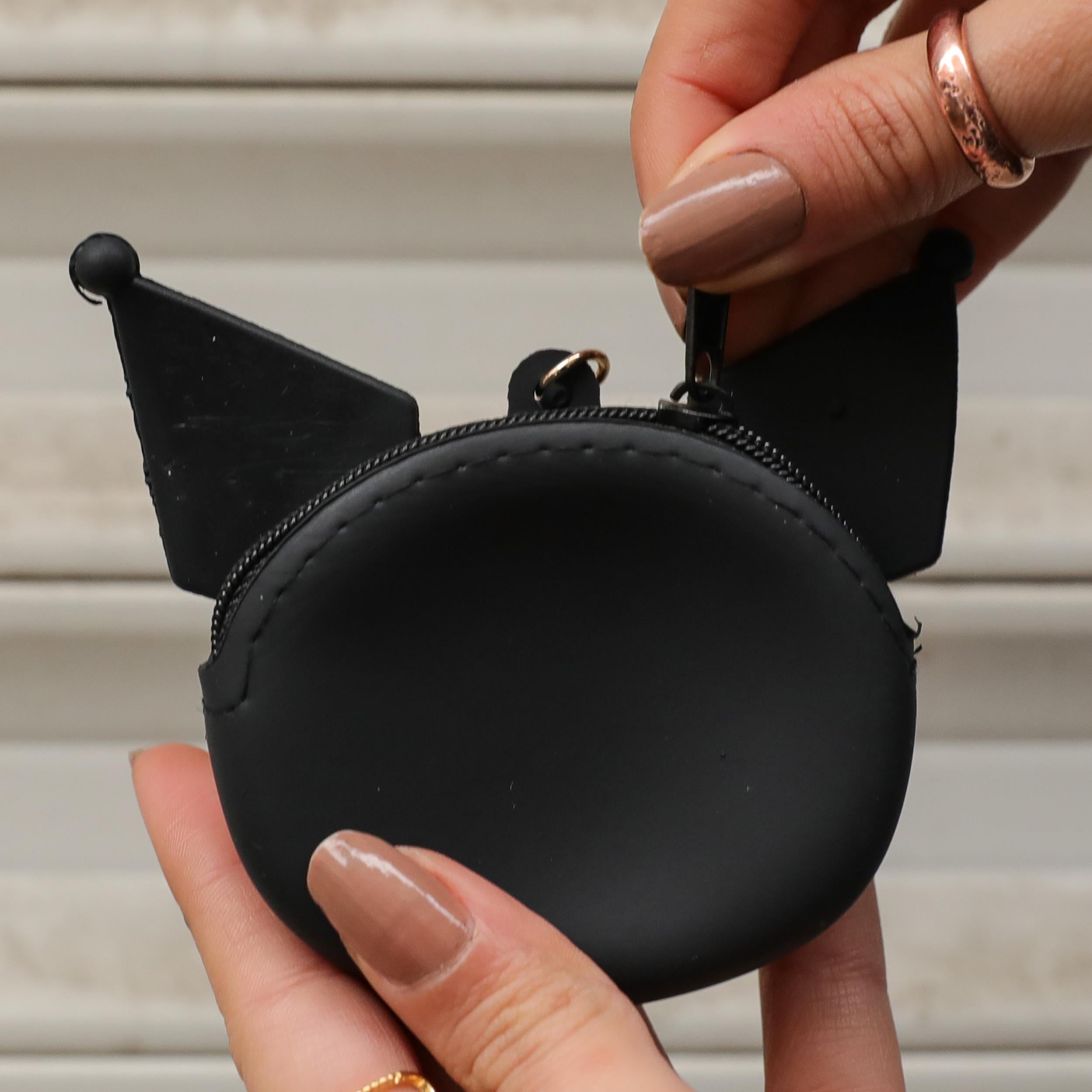 Sanrio  Kuromi Bozuk Para Cüzdanı Silikon