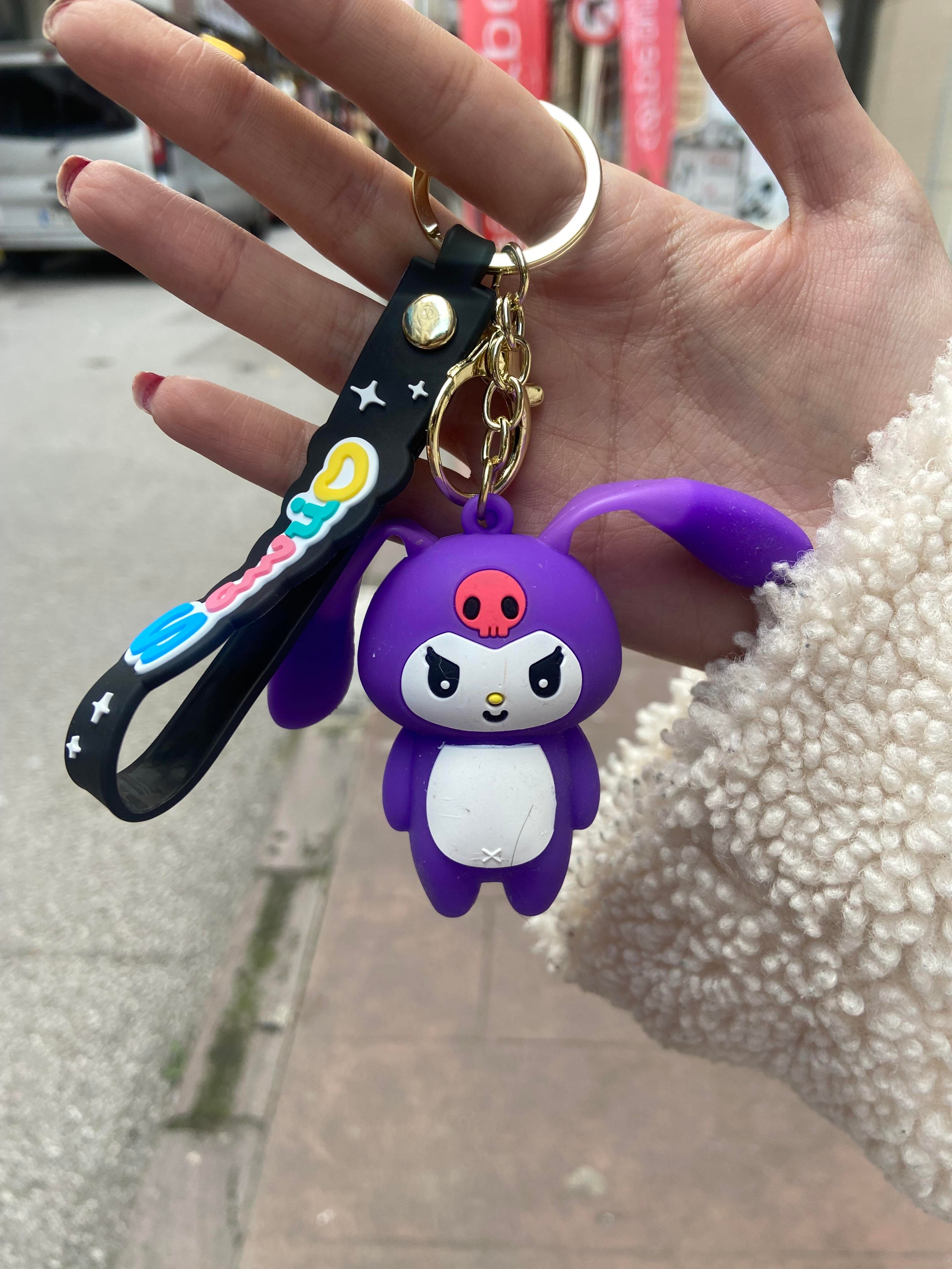 Sanrio Kuromi Kulakları Hareketli Anahtarlık