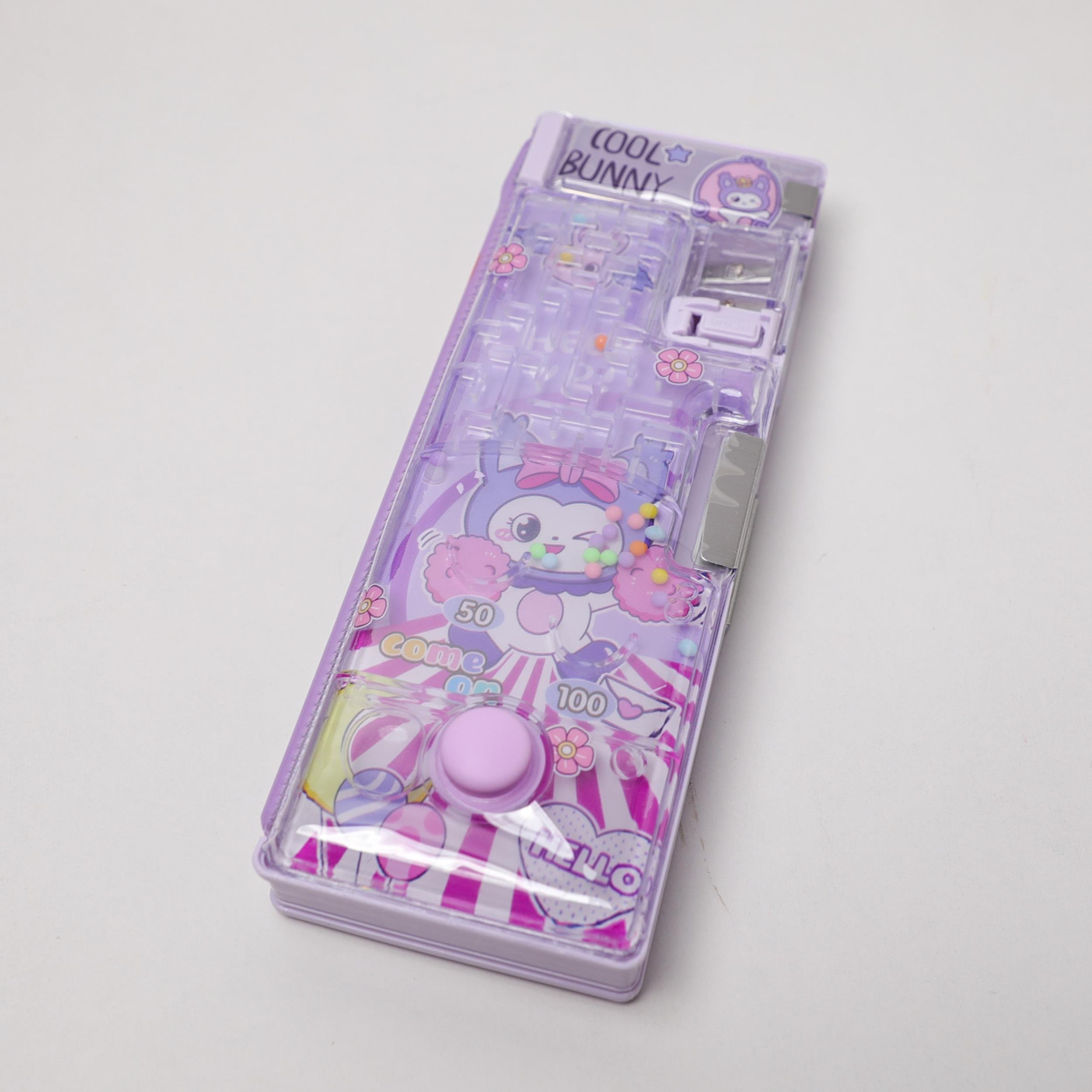 Sanrio Kuromi Oyunlu Sulu Kutu Kalemtraşlı Kalemlik