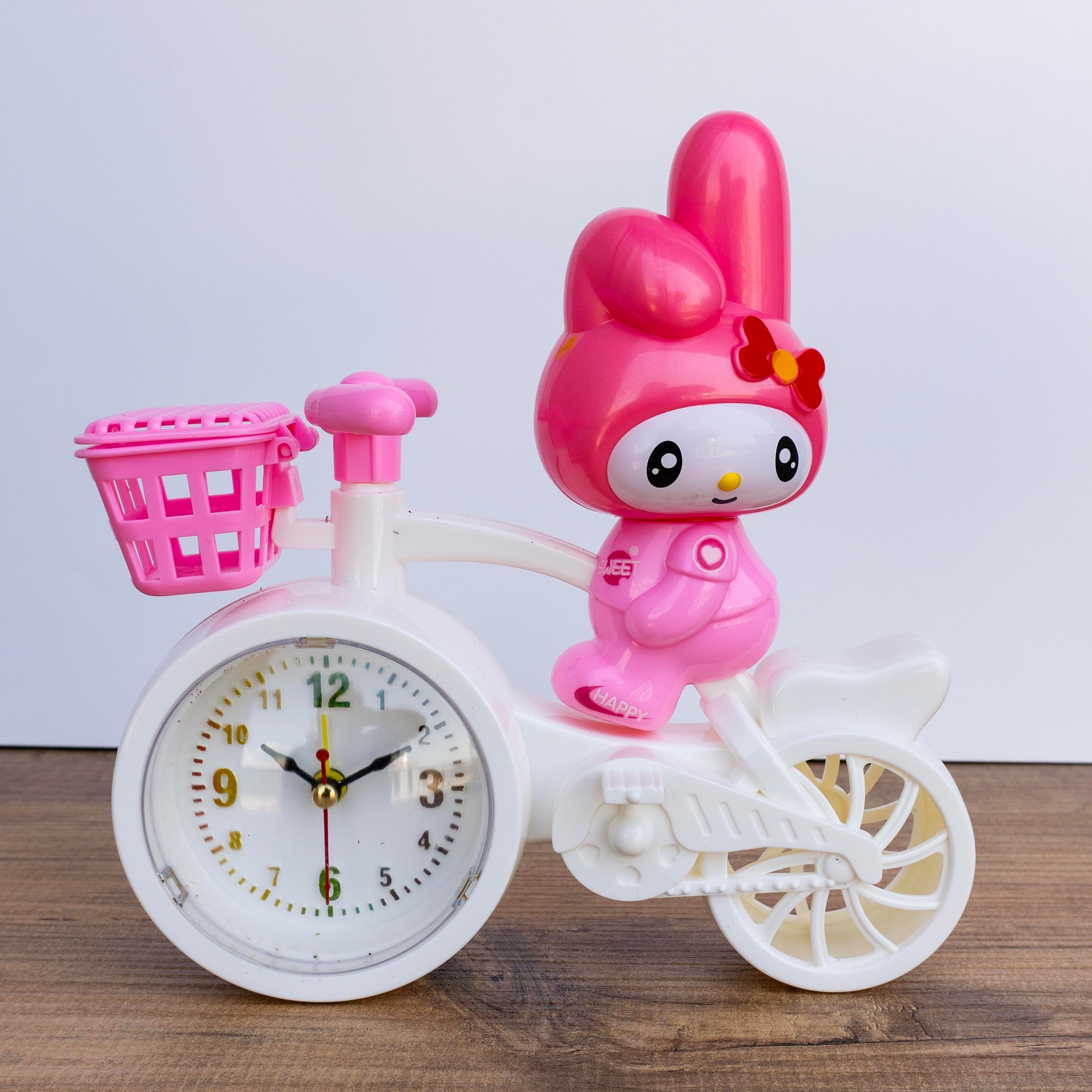 Sanrio My Melody Bisikletli Masa Saati