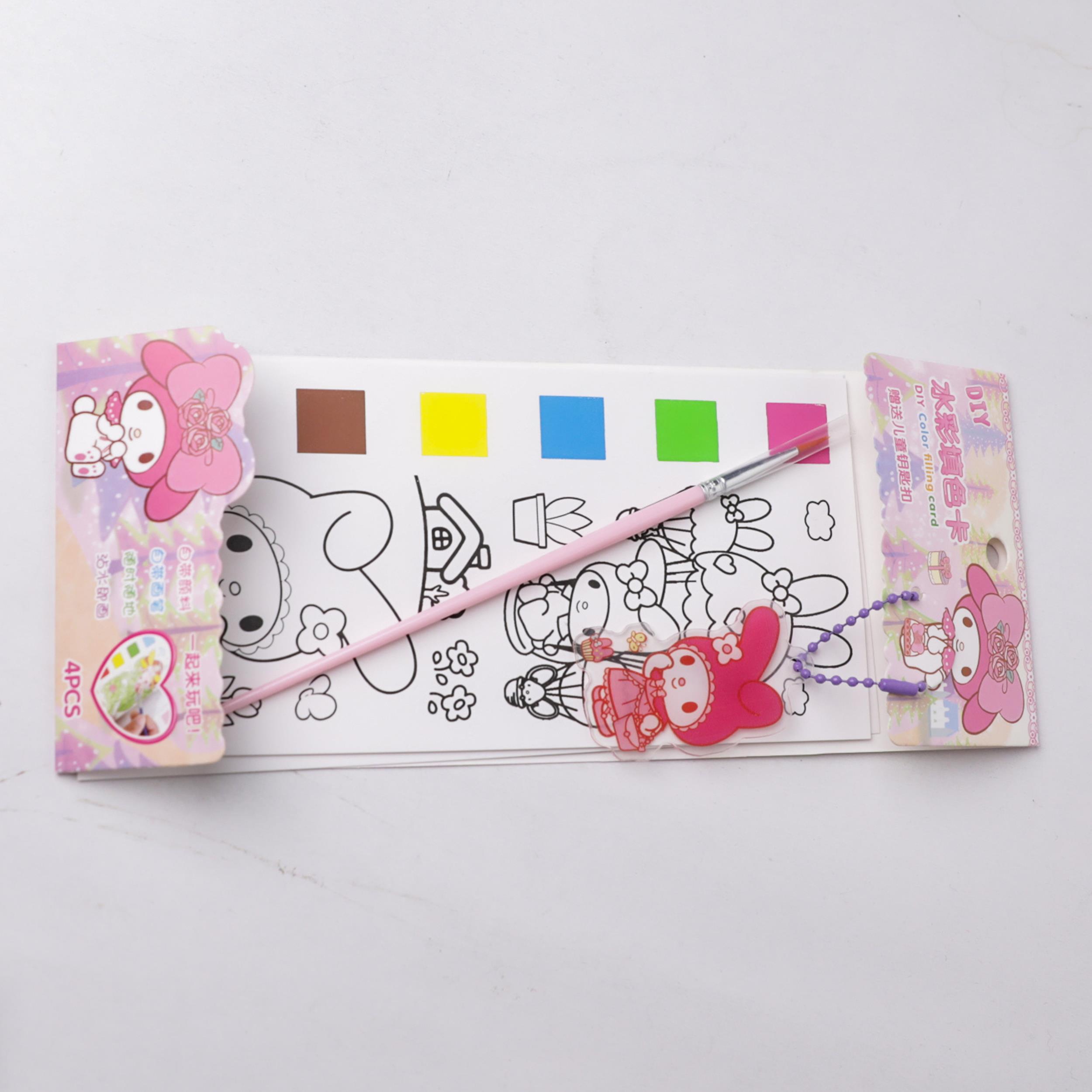 Sanrio My Melody Mini  Sulu Boyama Defter