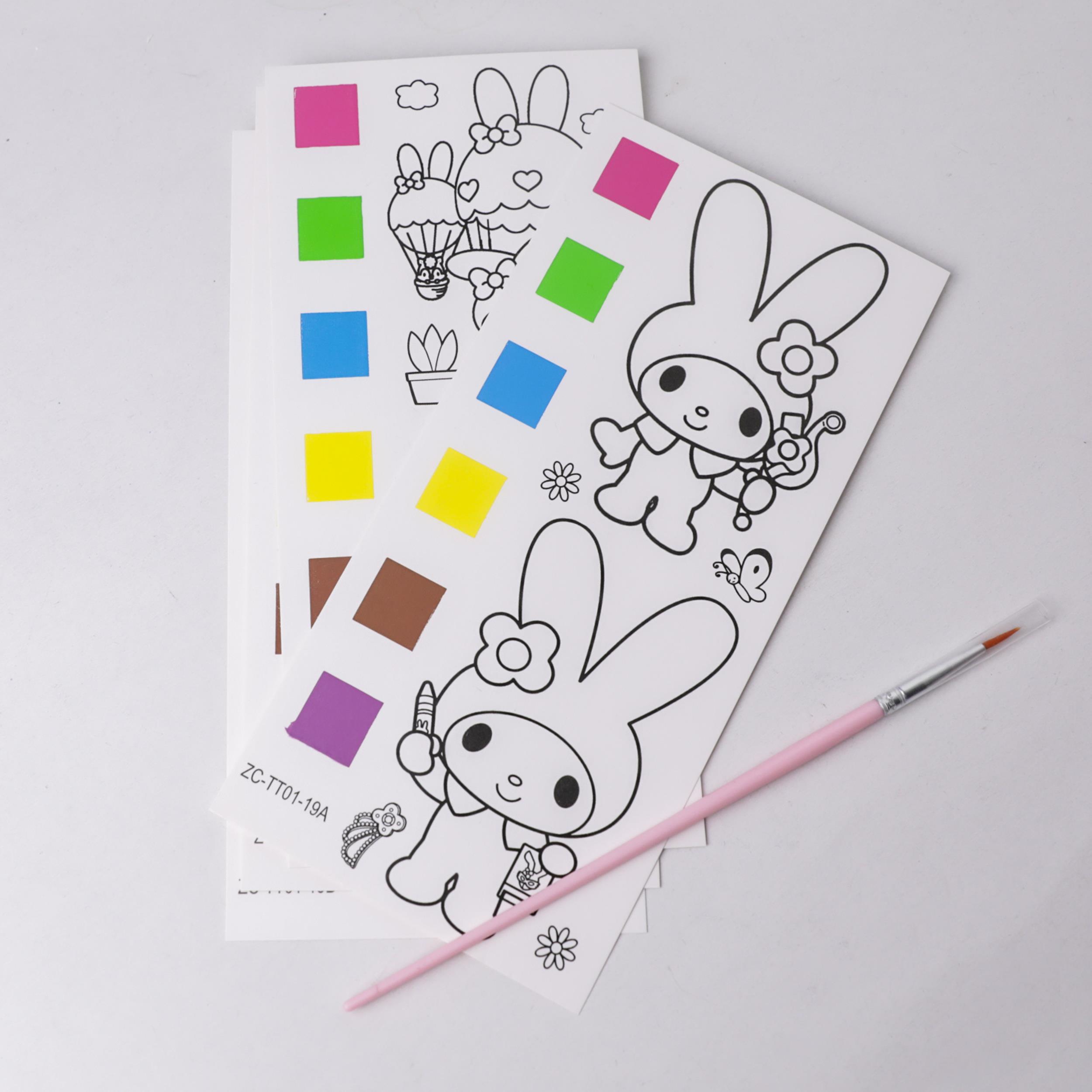 Sanrio My Melody Mini  Sulu Boyama Defter
