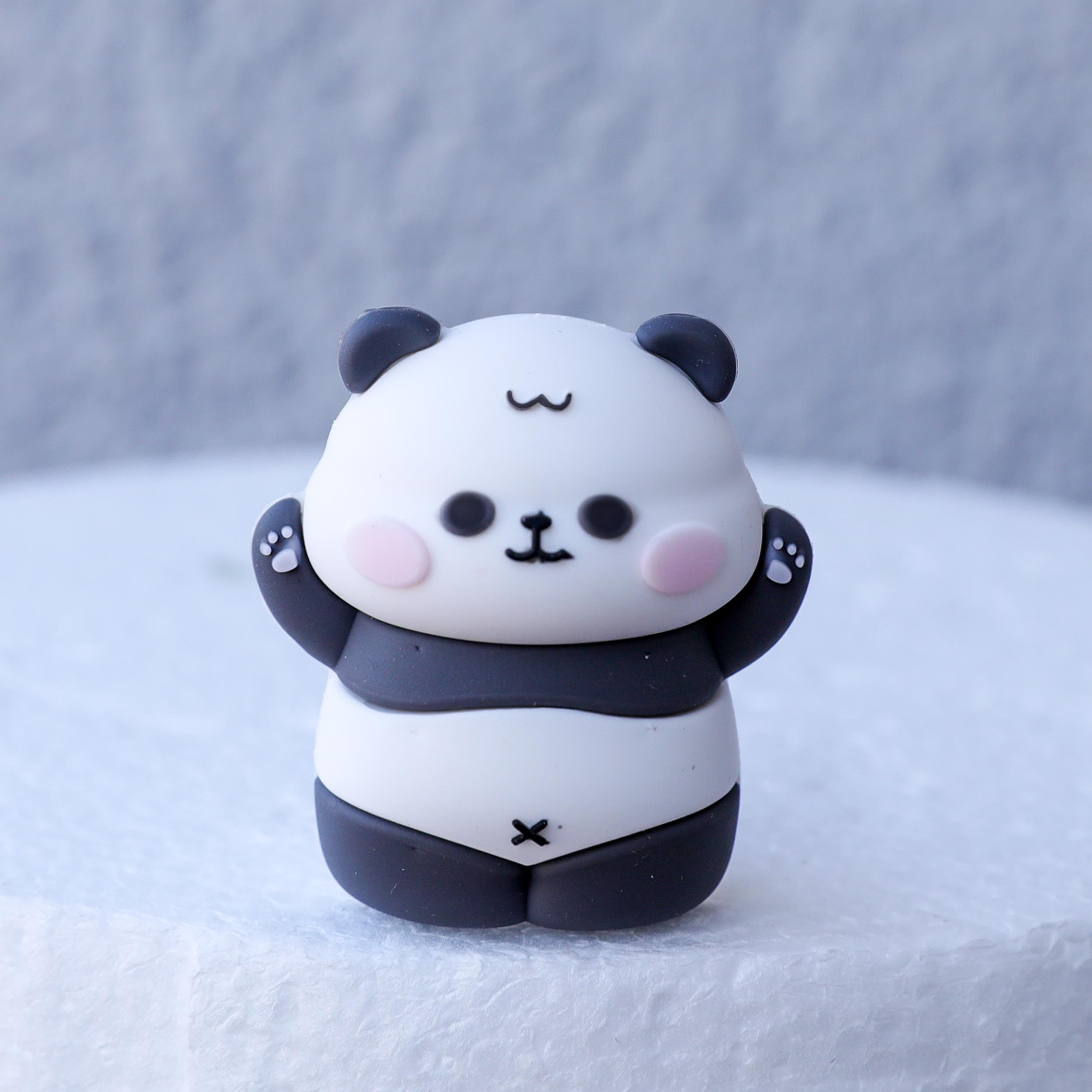 Sevimli Panda Tasarımlı Kalemtras