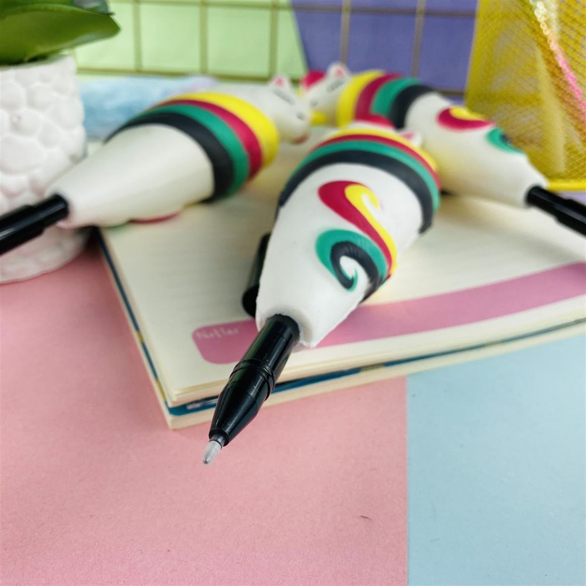 Squishy Jel Kalem Rainbow Unicorn