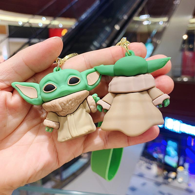 Star Wars - Baby Yoda Silikon  Kartlık  Anahtarlık 