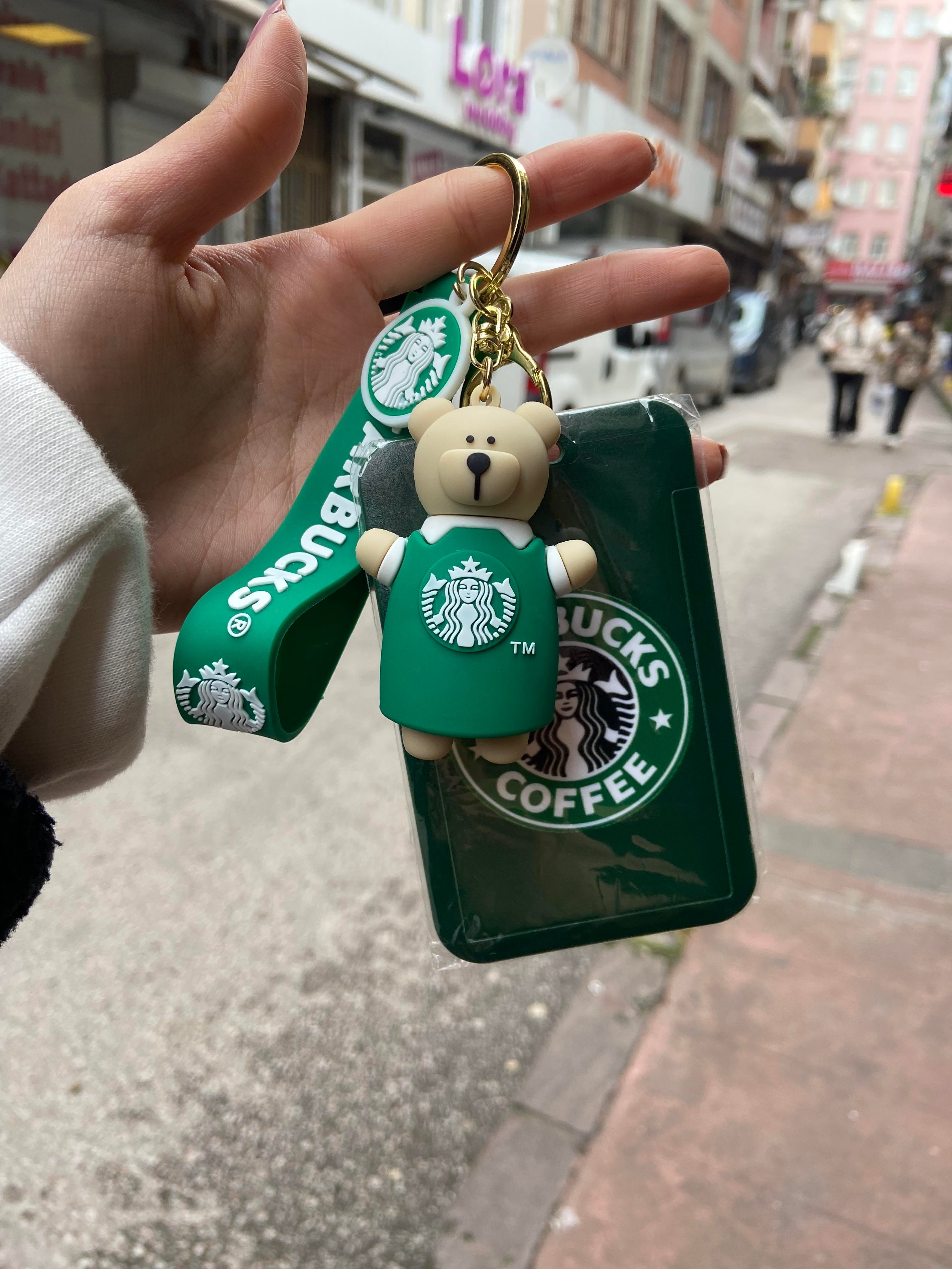 Starbucks Ayıcık Kartlık Anahtralık 