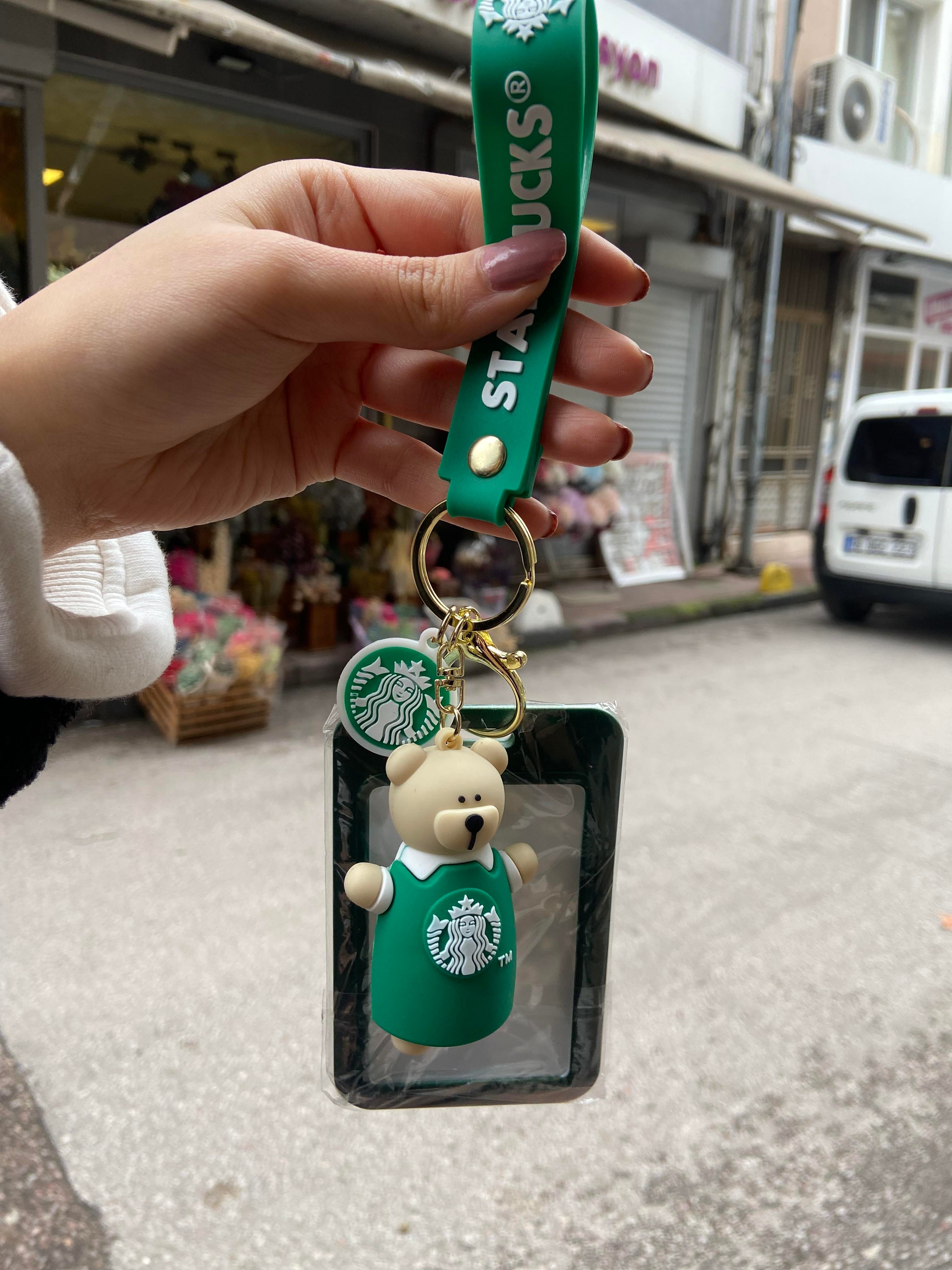Starbucks Ayıcık Kartlık Anahtralık 