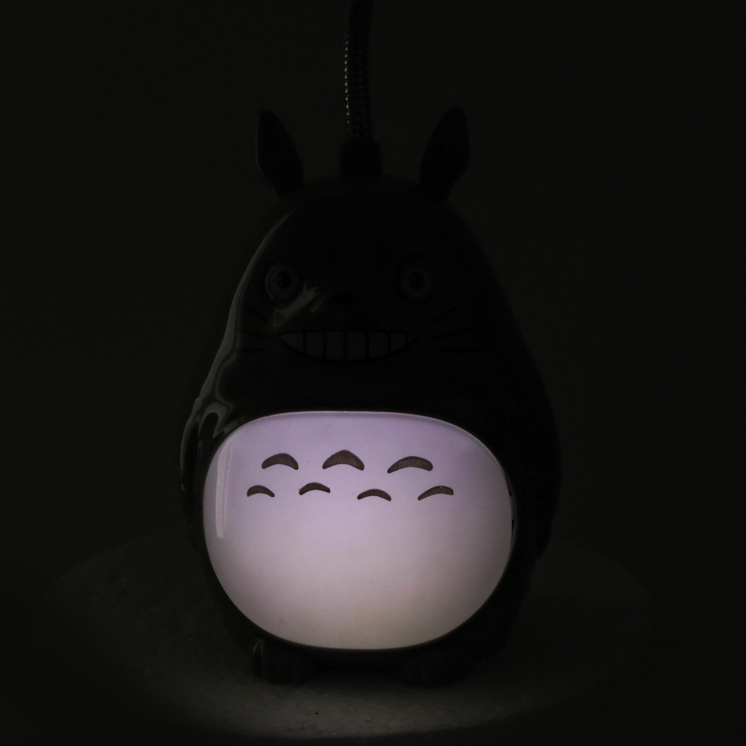 Totoro Figürlü Şarjlı Masaüstü Led Lamba