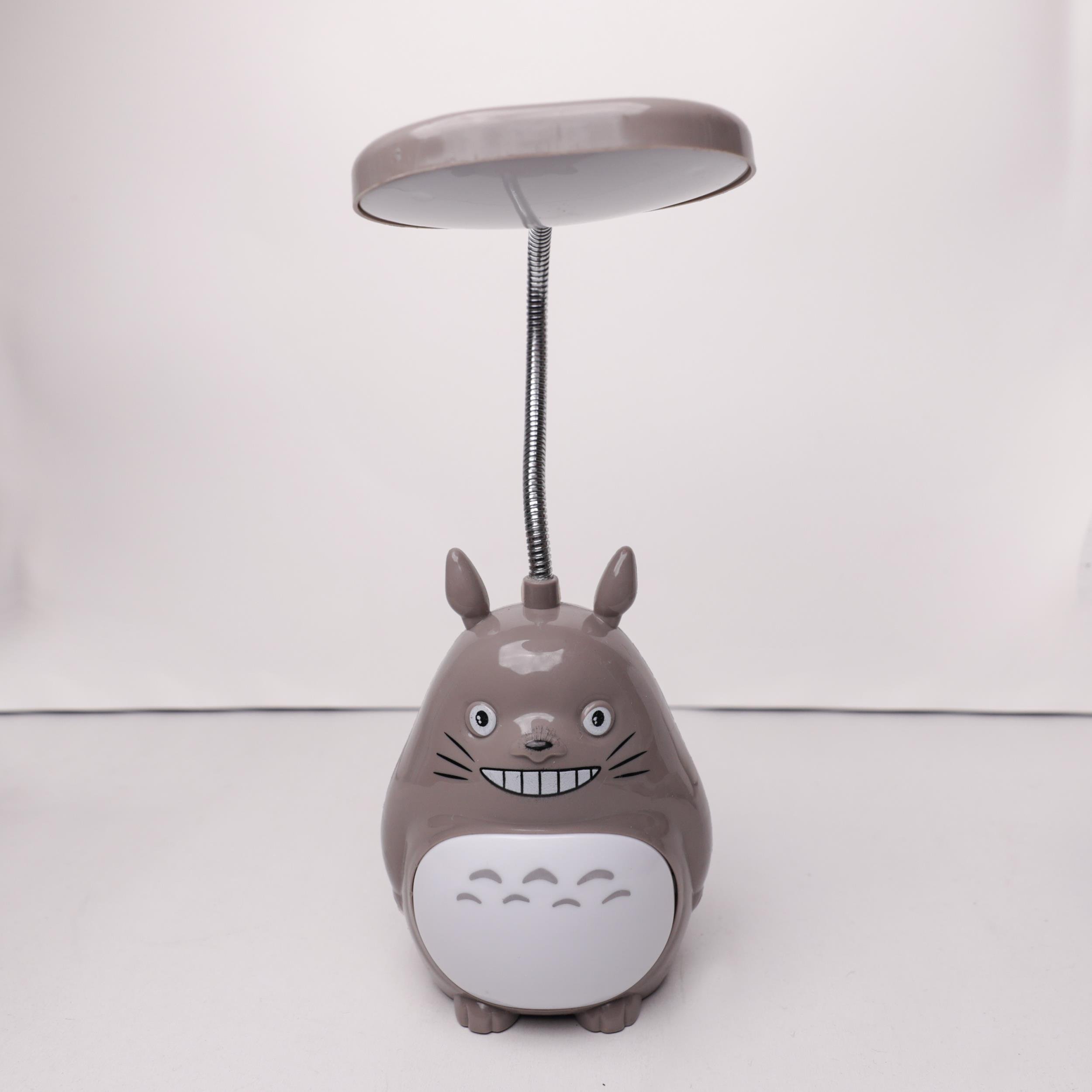 Totoro Figürlü Şarjlı Masaüstü Led Lamba