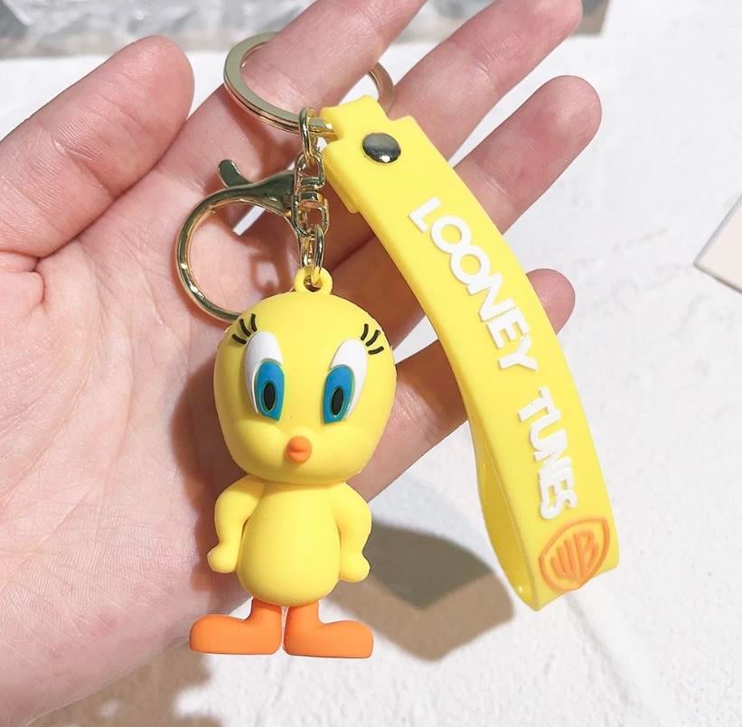 Tweety 3D Karakter Silikon Anahtarlık