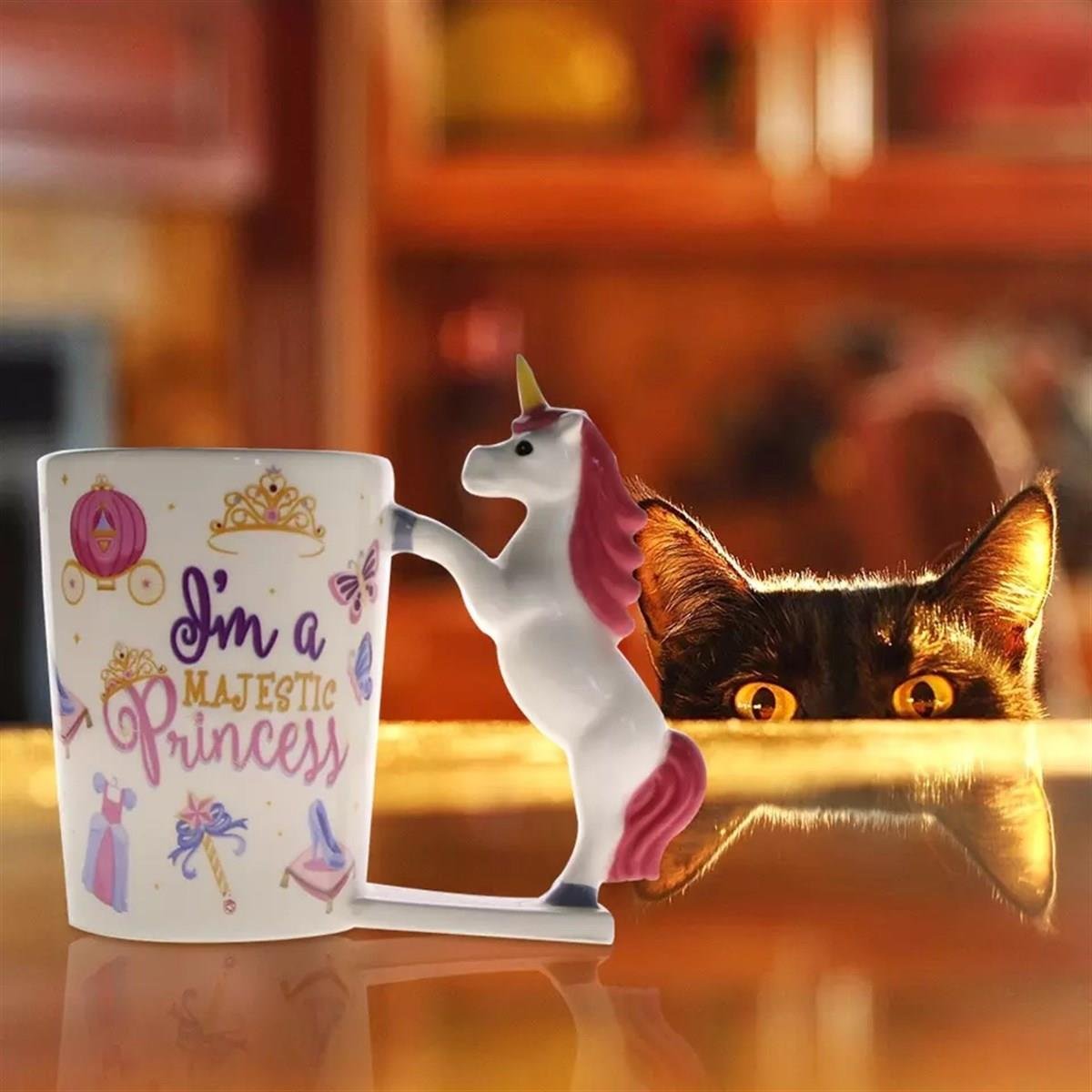 Unicorn Tasarımlı Kupa