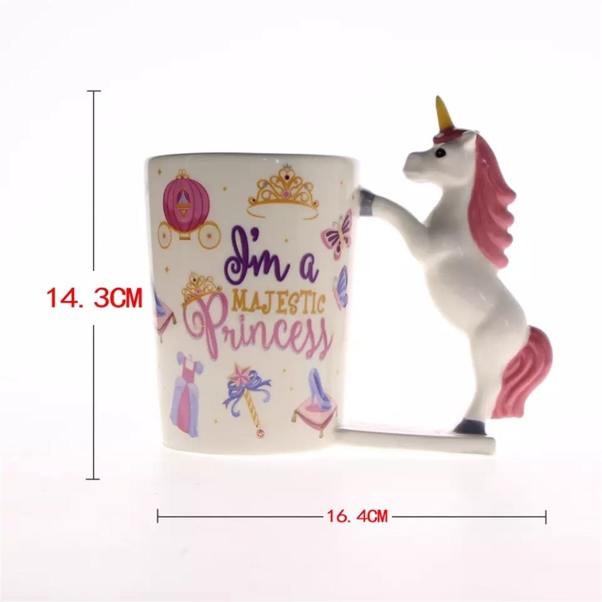 Unicorn Tasarımlı Kupa