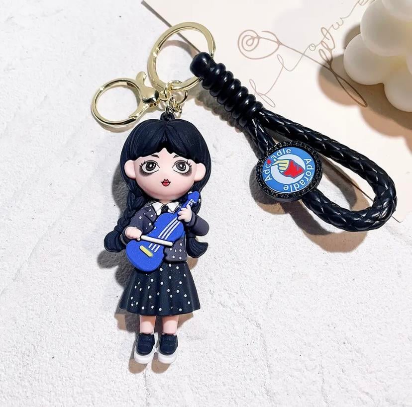 Wednesday Addams School Anahtarlık Çanta Süsü