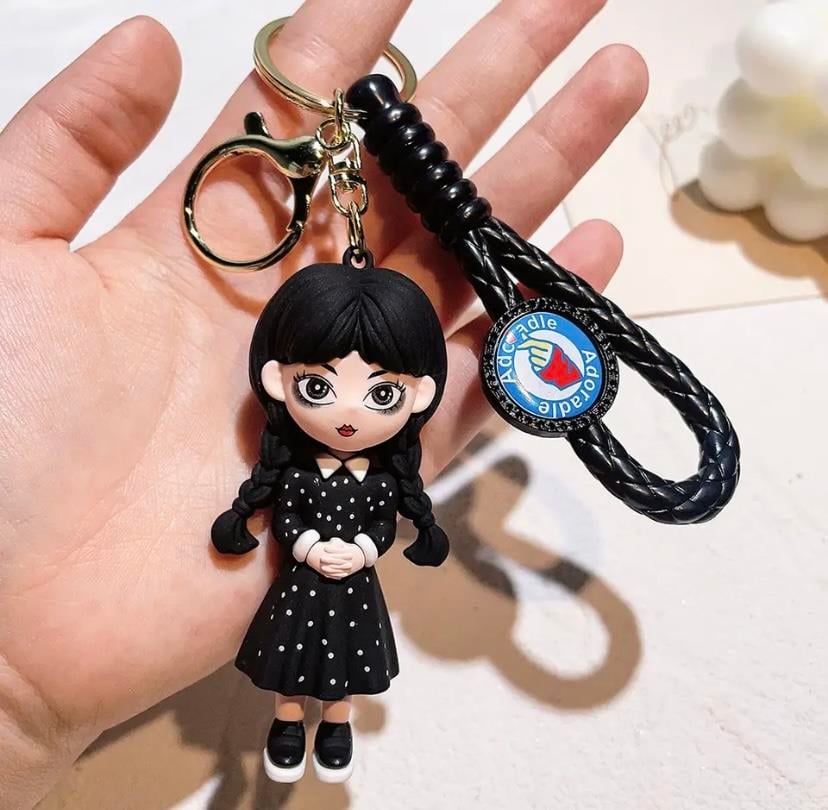 Wednesday Addams School Anahtarlık Çanta Süsü