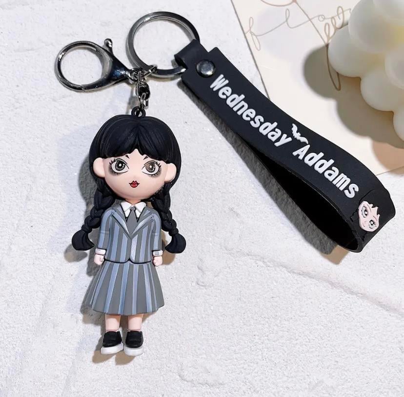 Wednesday Addams School Anahtarlık Çanta Süsü
