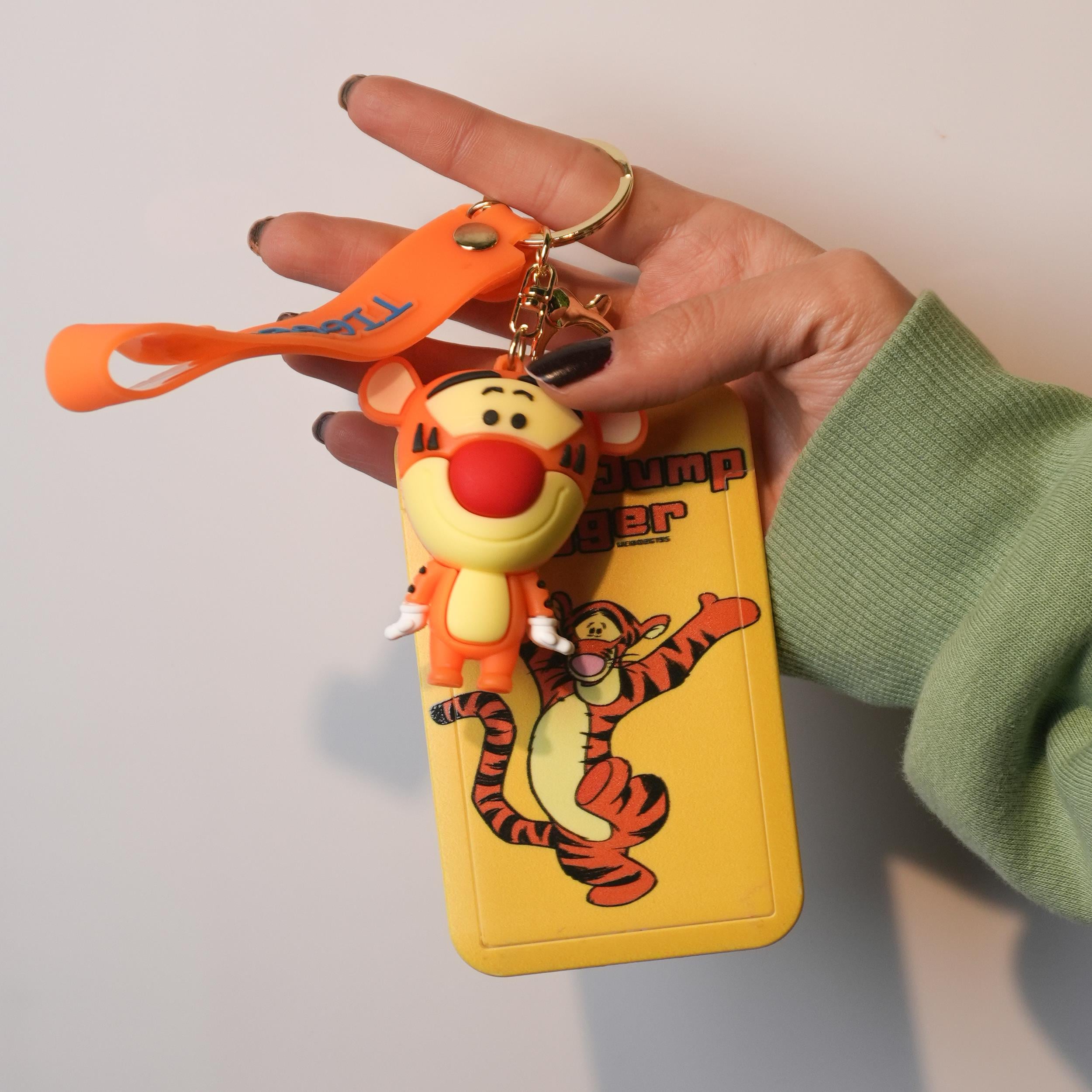 Winnie the Pooh -Tigger Silikon Anahtralık Kartlık