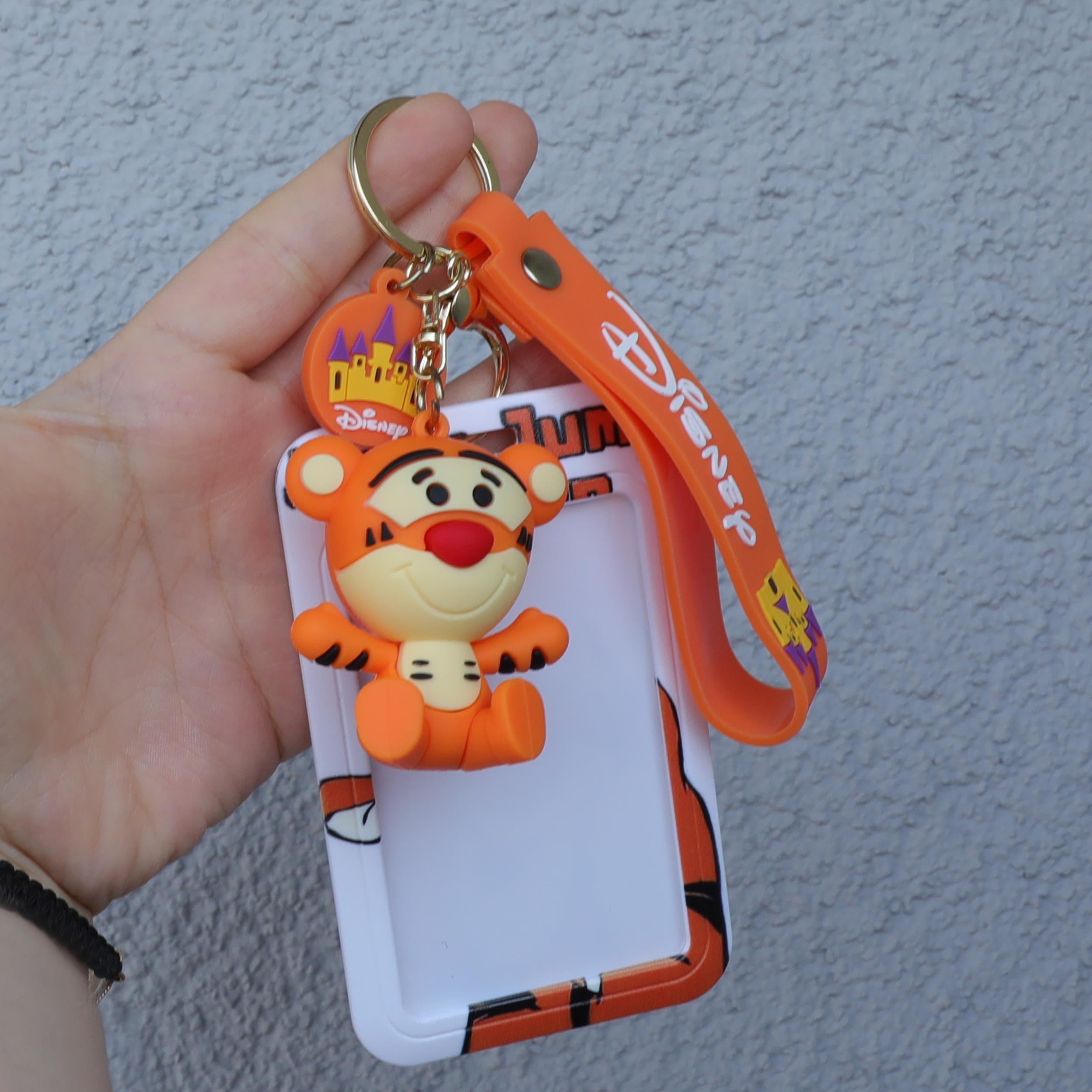 Winnie the Pooh -Tigger Silikon Anahtralık Kartlık