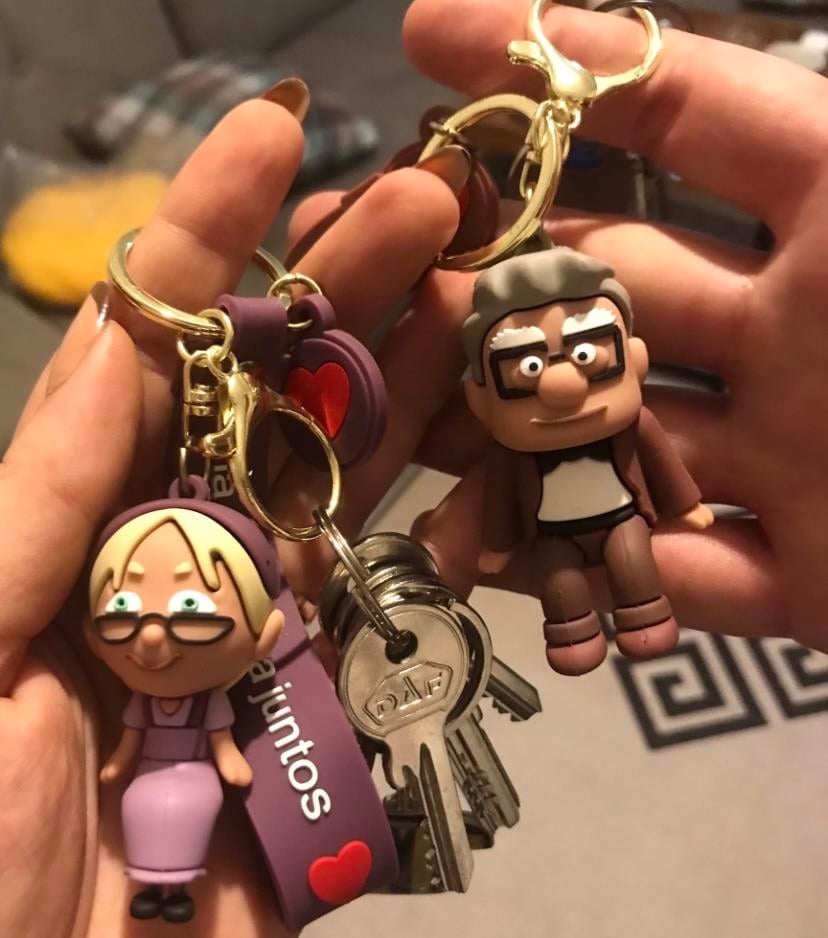 Yukarı Bak (Carl And Ellie )Anahtarlık ve Çanta Süsü
