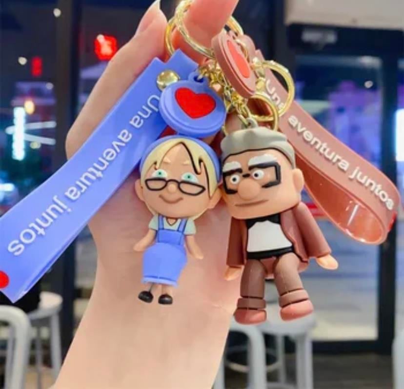 Yukarı Bak (Carl And Ellie )Anahtarlık ve Çanta Süsü