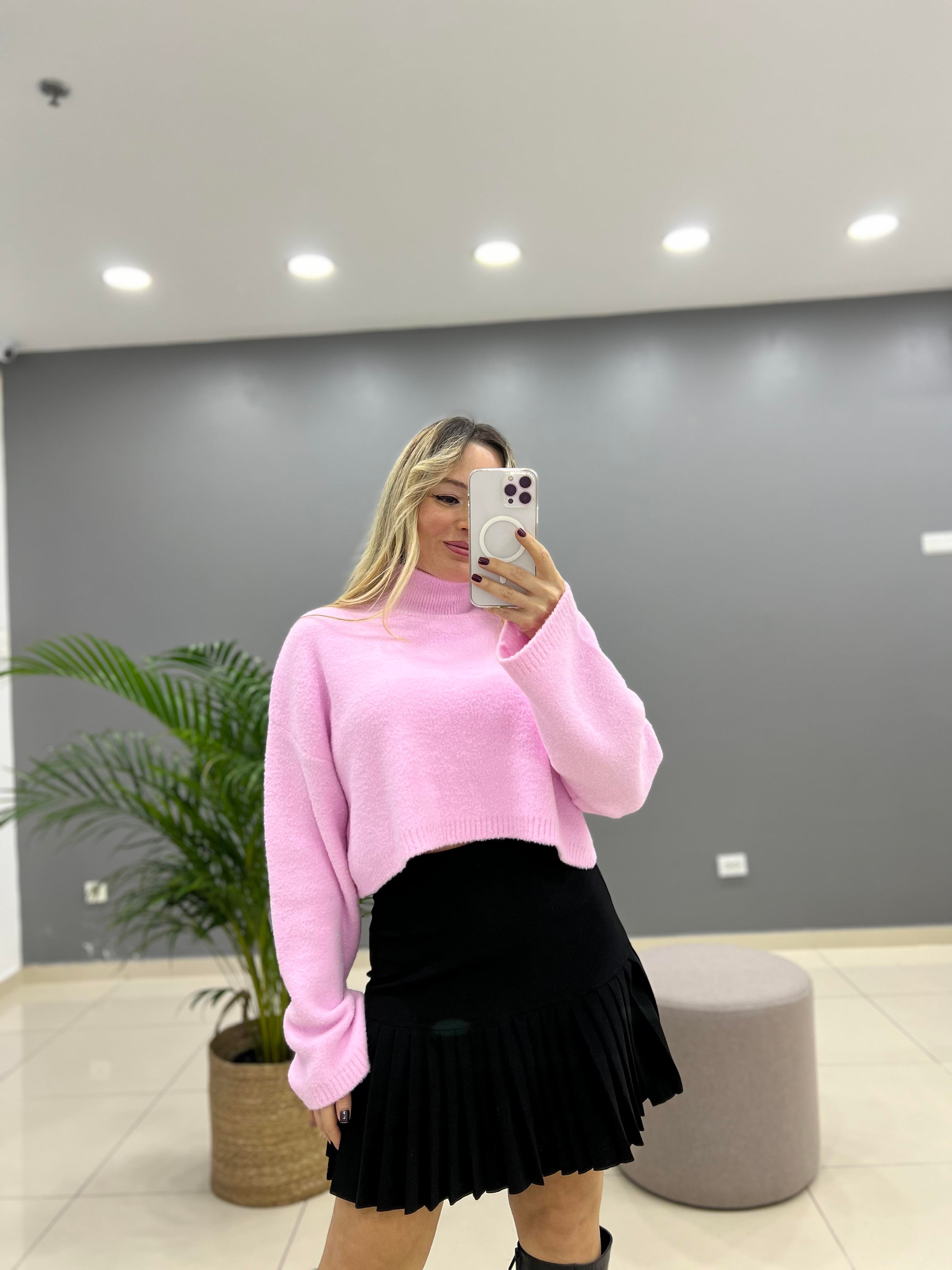 Alt Kısım Piliseli Mini Etek