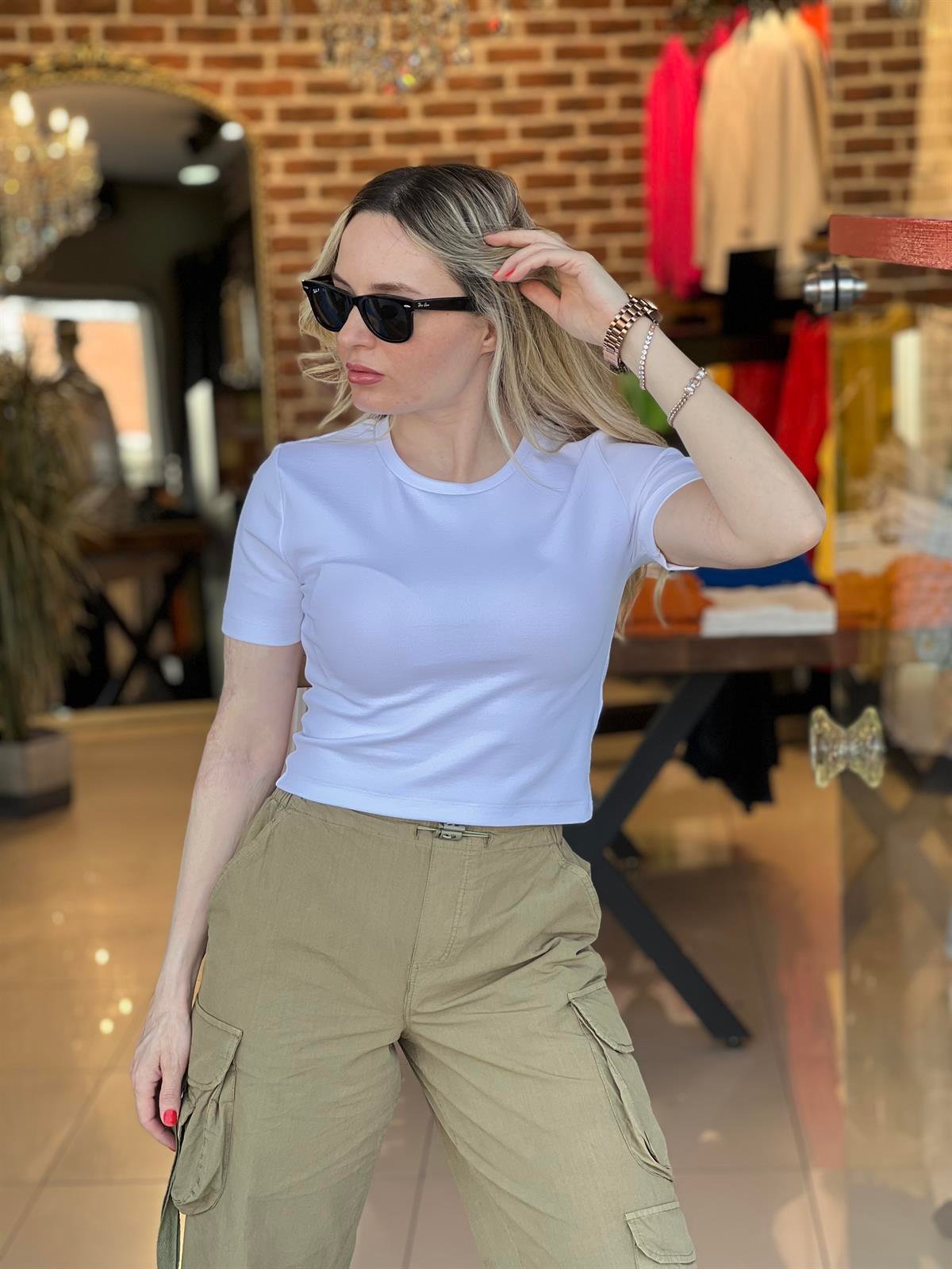 Crop Tişört