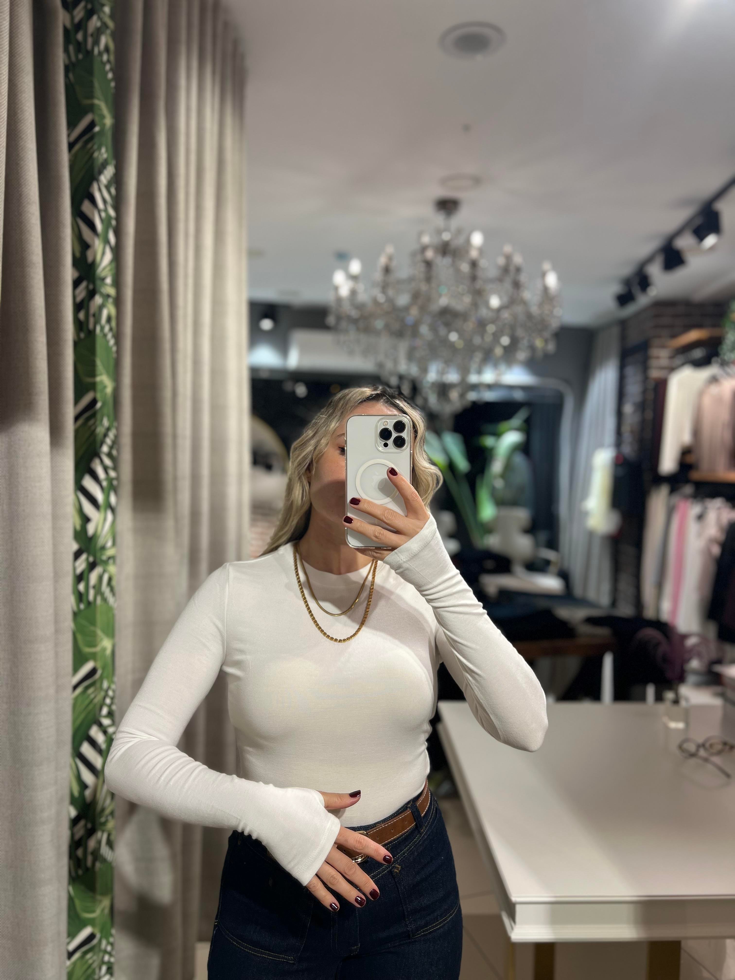 Ekru Likralı Basic Body