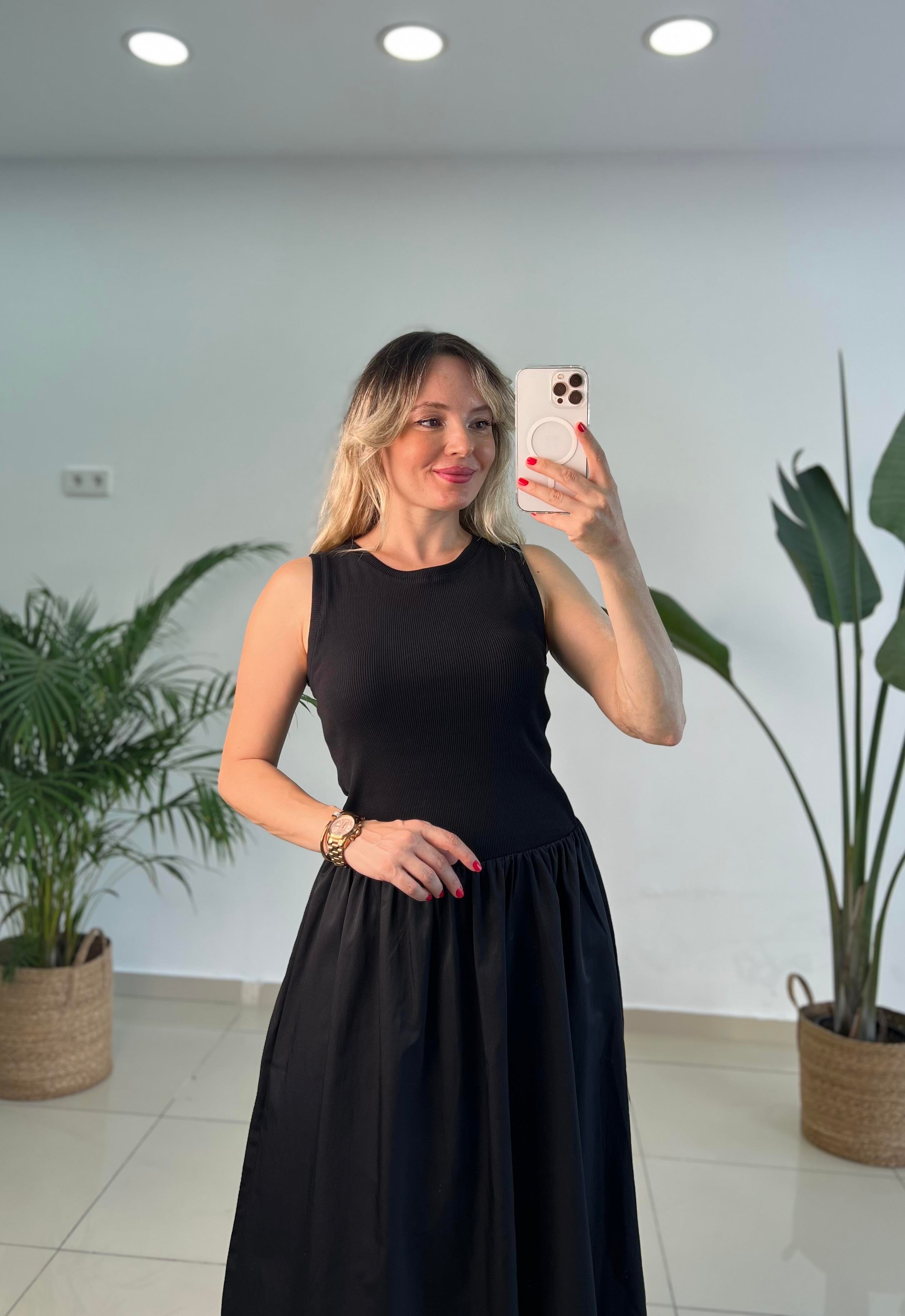 Orijinal Marka Modeli Siyah Elbise