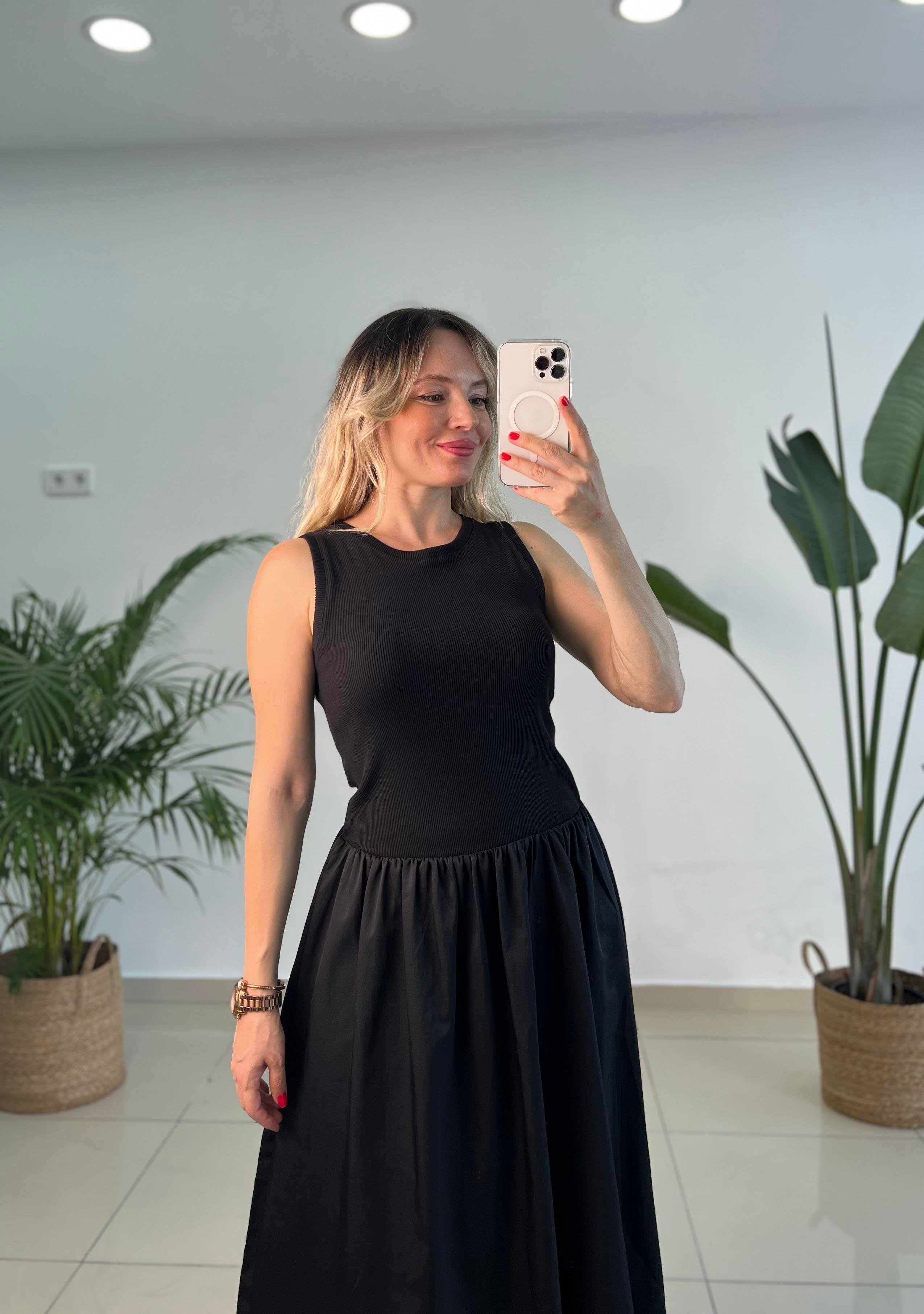 Orijinal Marka Modeli Siyah Elbise