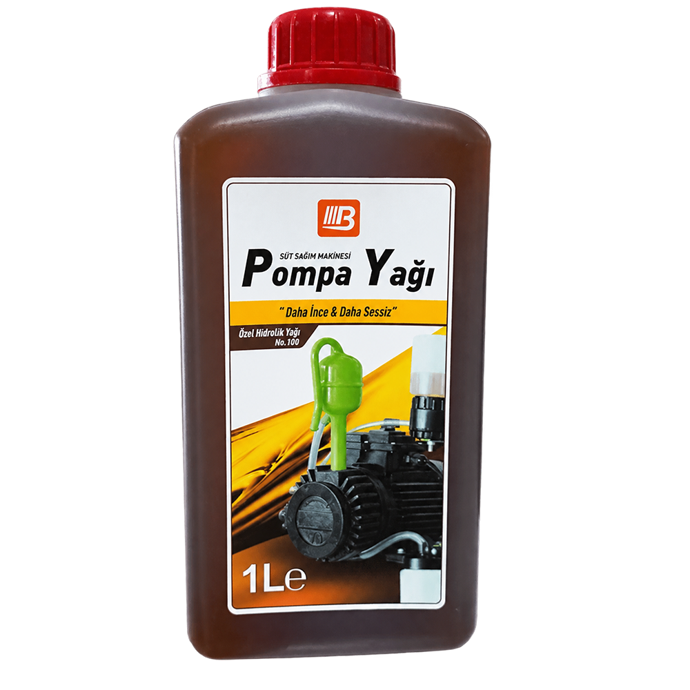 Süt Sağım Makinesi Özel Pompa Yağı 1 Lt