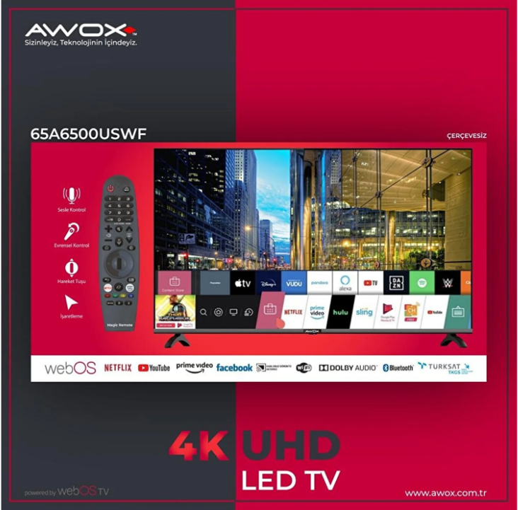 AWOX 65'' B206500S 4K LED LCD SMART TV