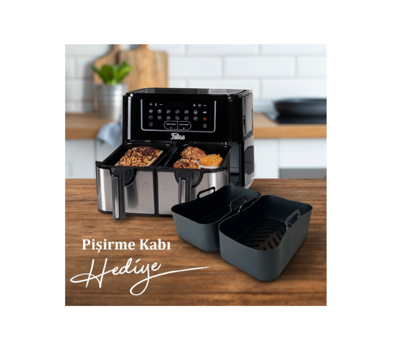 FABCİO DUO V2 AİRFRYER(ÇİFT)