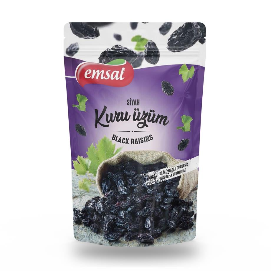 Emsal Çekirdekli Siyah Kuru Üzüm  150 gr