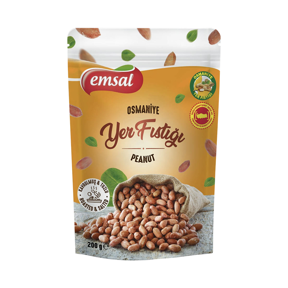 Emsal Kavrulmuş Tuzlu Osmaniye Yer Fıstığı 200 gr