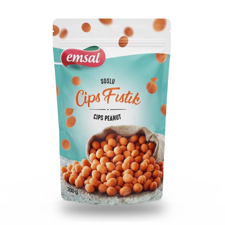 Emsal Soslu Çıtır Cips Fıstık 200 gr