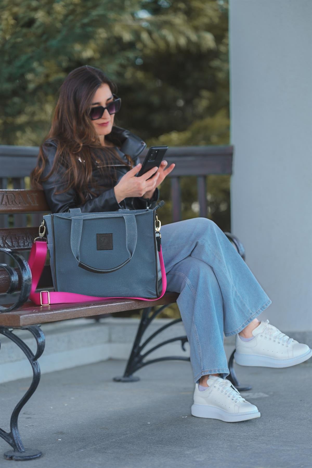 Greta Mavi Büyük Boy