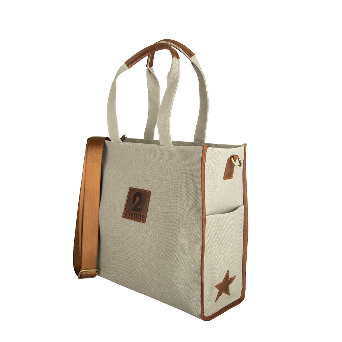 Kanvas Çanta Açık Yeşil Büyük Boy