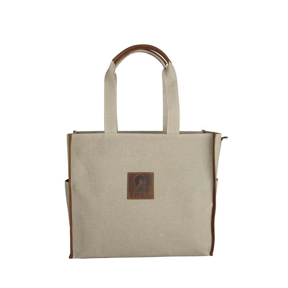 Kanvas Çanta Açık Yeşil Büyük Boy