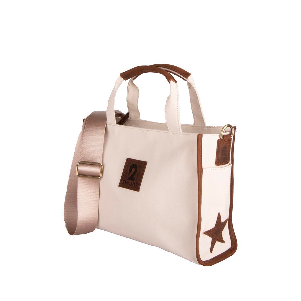 Kanvas Çanta Ekru Küçük Boy