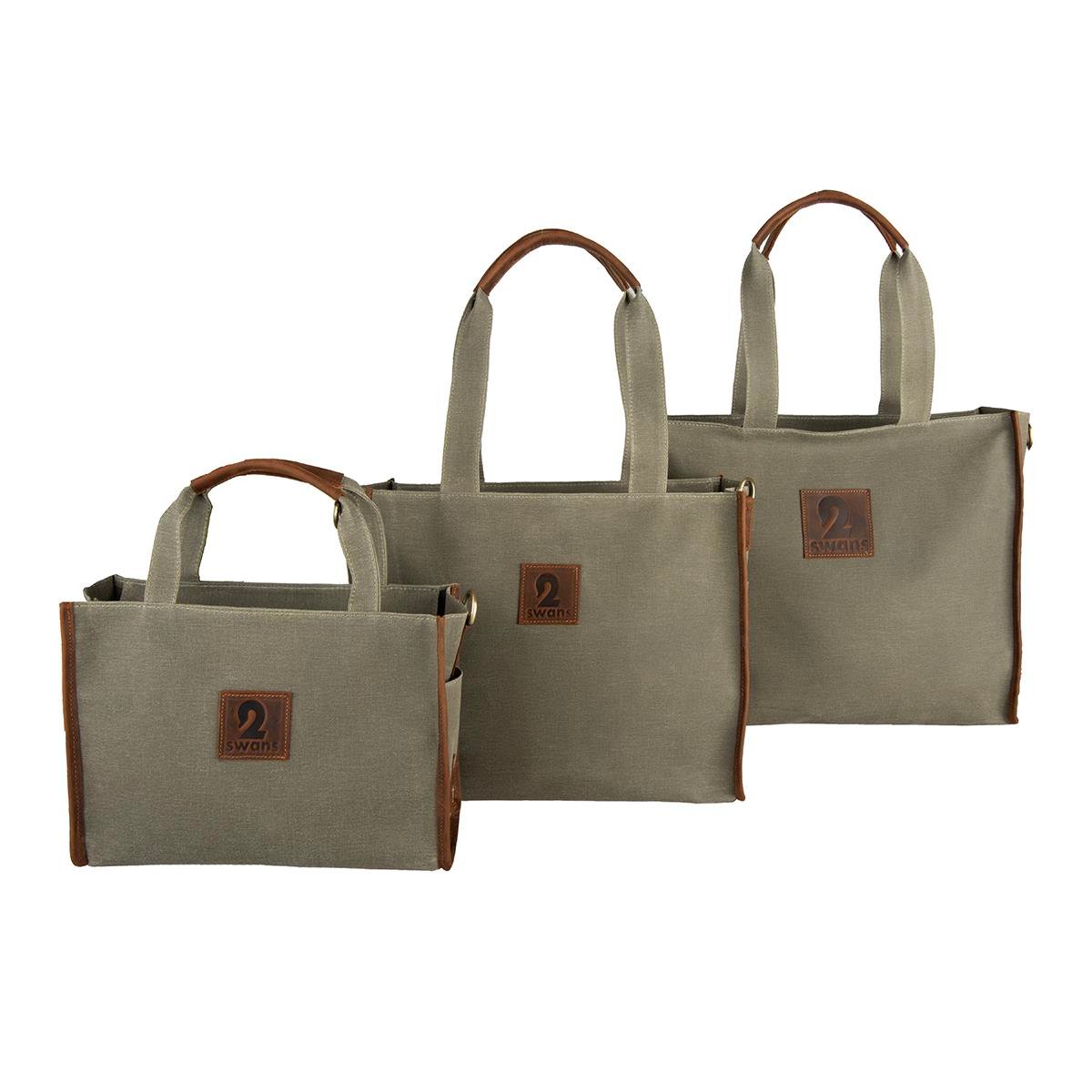 Kanvas Çanta Haki Küçük Boy