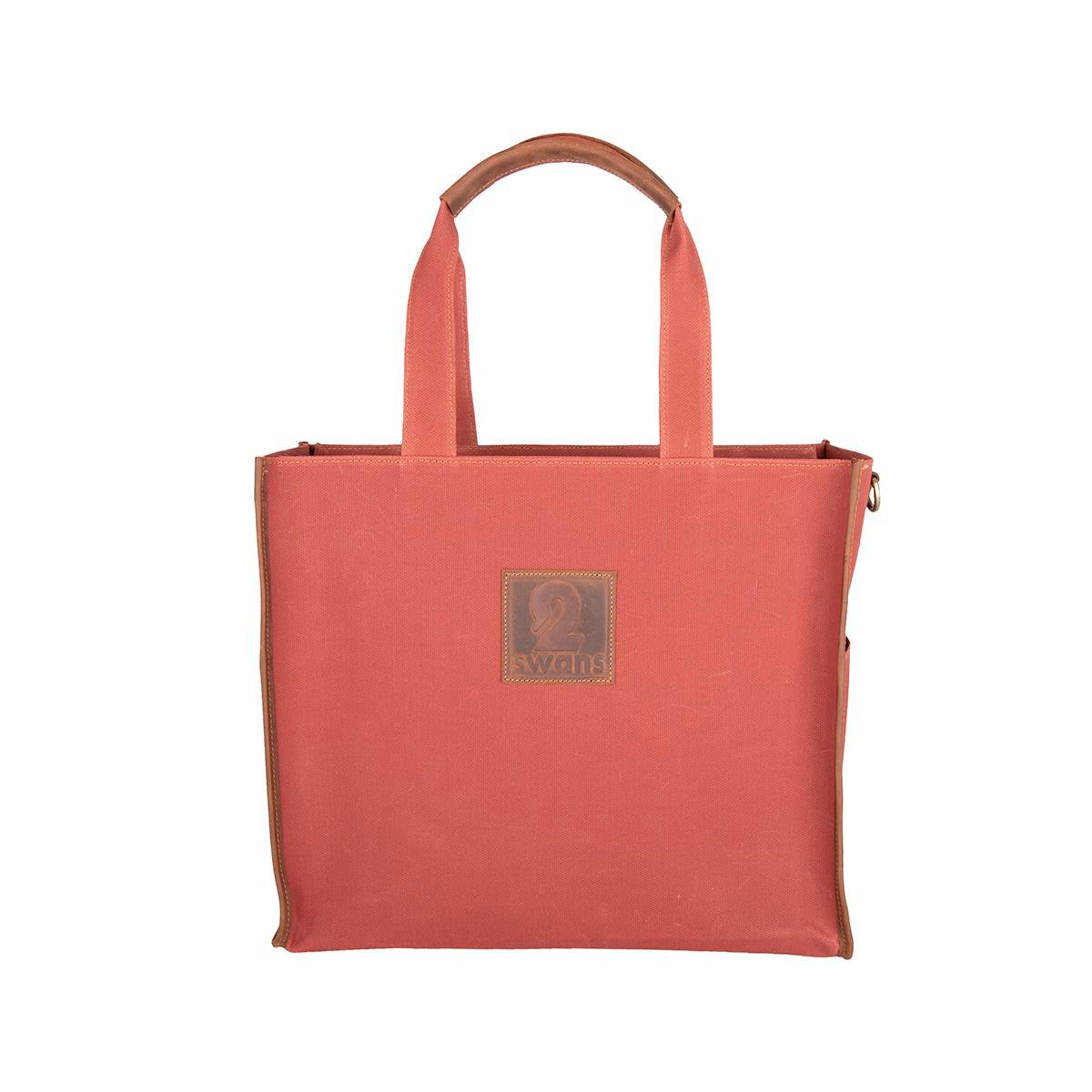 Kanvas Çanta Kiremit Büyük Boy