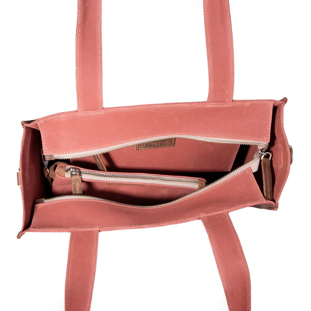 Kanvas Çanta Kiremit Büyük Boy